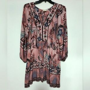 Bohemian Floral Dress / Size 2X